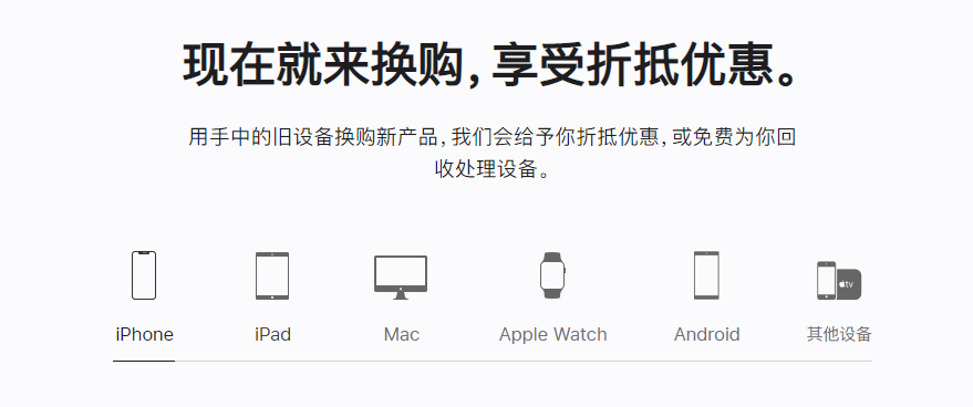 内丘苹果手机维修分享iPhone以旧换新的去处 