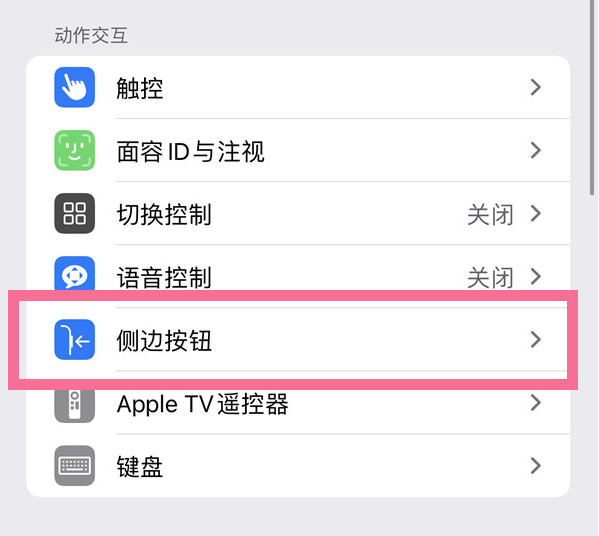 内丘苹果14维修店分享iPhone14 Plus侧键双击下载功能关闭方法 