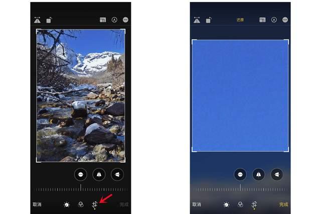 内丘苹果手机维修分享iPhone手机如何使用裁剪功能隐藏照片 